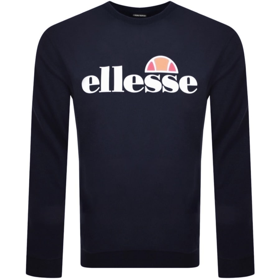 Ellesse SL Succiso Crew Neck Sweatshirt Navy Mainline Menswear Denmark